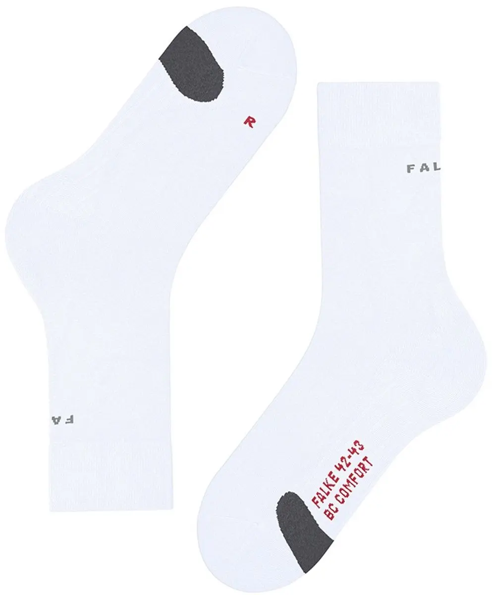 Falke BC Comfort Biking Sokken 37-38.5 - Wit