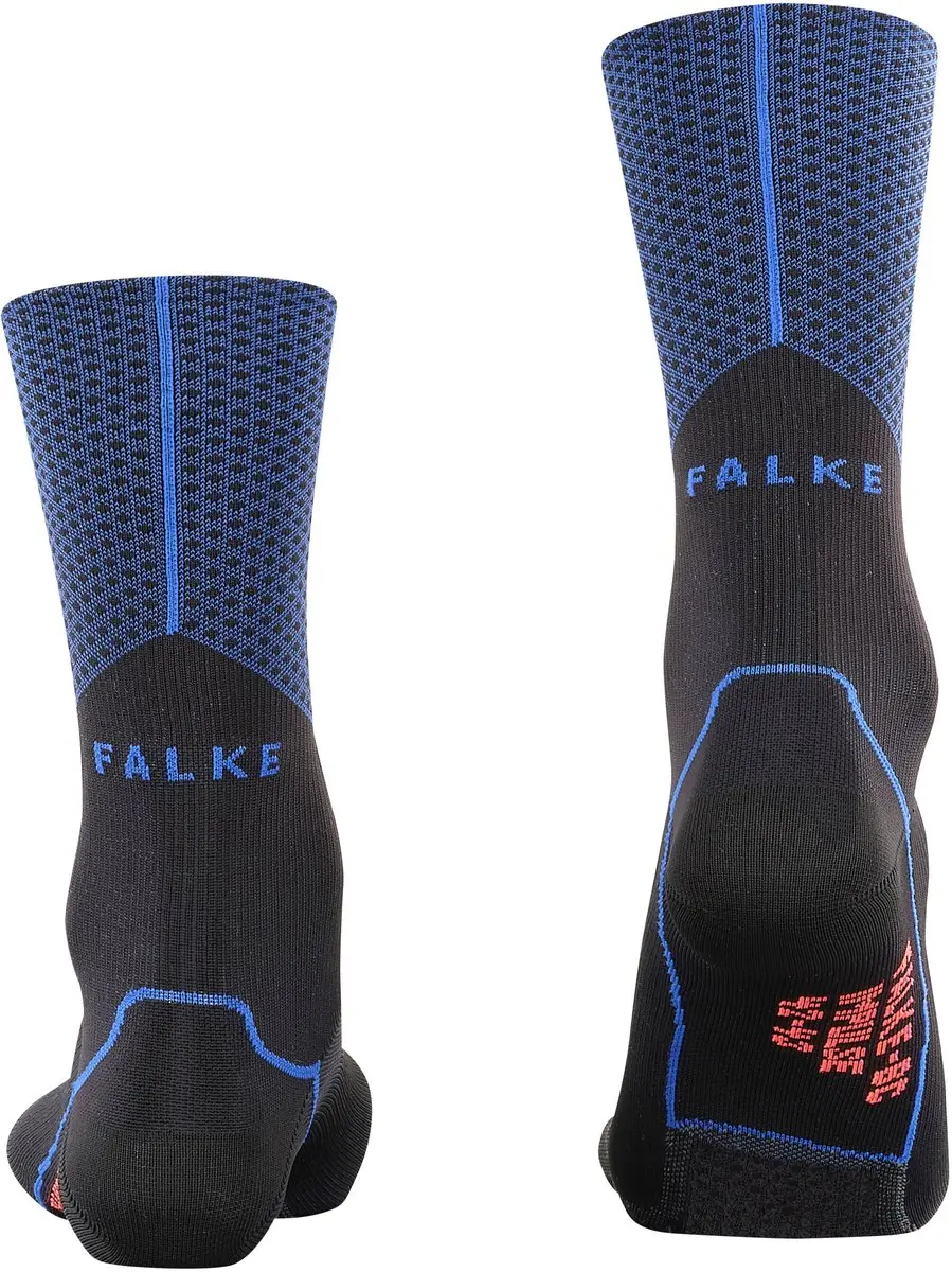 Falke BC Impulse Fietssokken - Zwart-Blauw