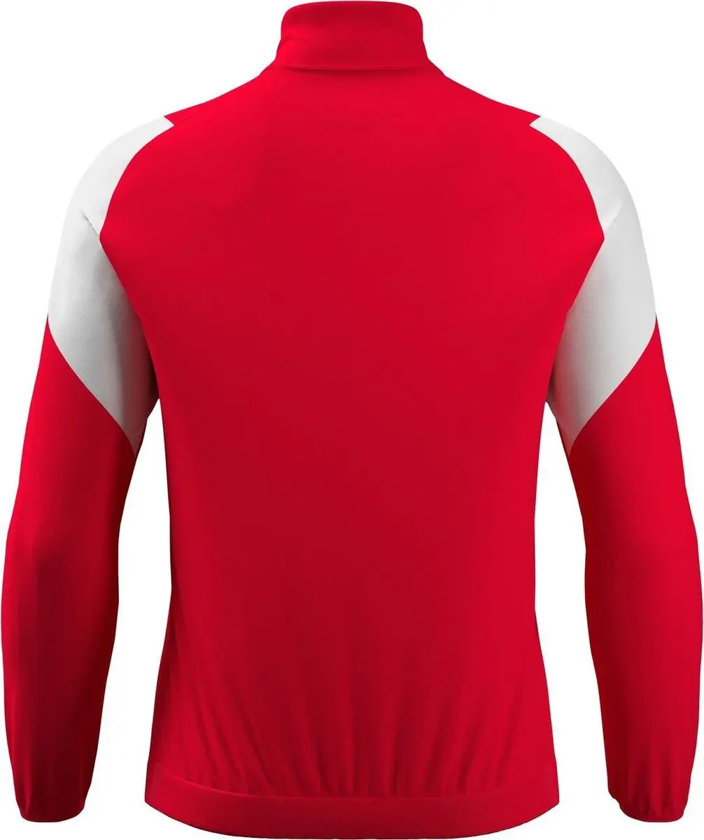 Macron Glory Vanir Top Full Zip Kinderen 140 - Rood/Wit