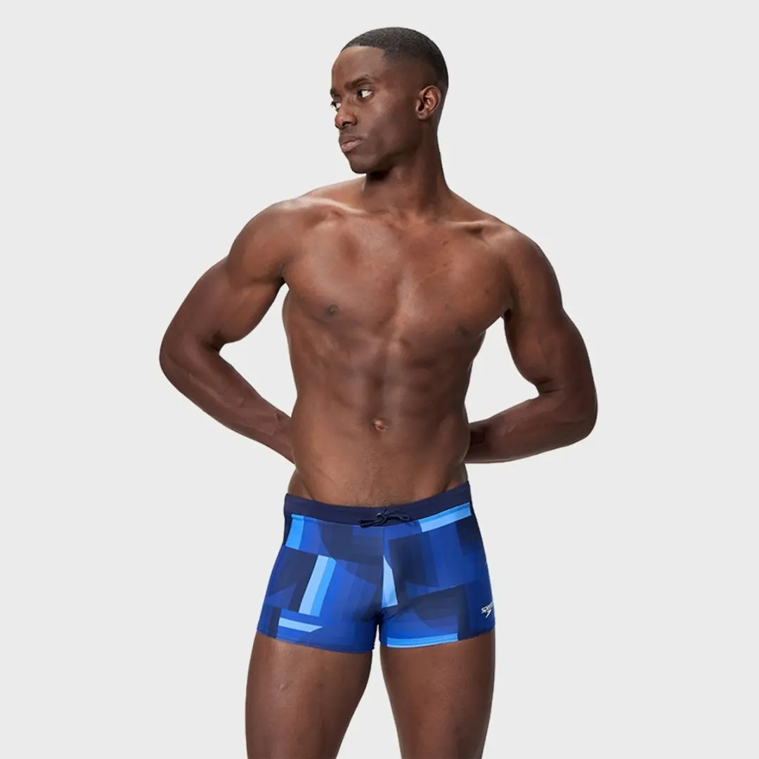 Speedo Zwemboxer Vamilton Heren - Maat 8 - Blauw
