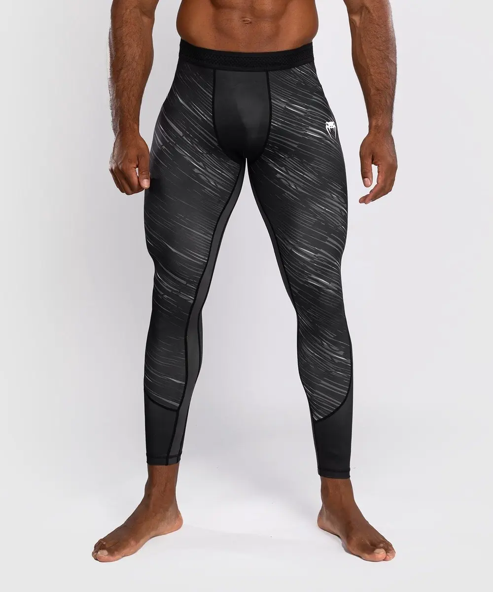 Venum Tectonic Rapid Sports Legging - S - Zwart/Grijs/Wit