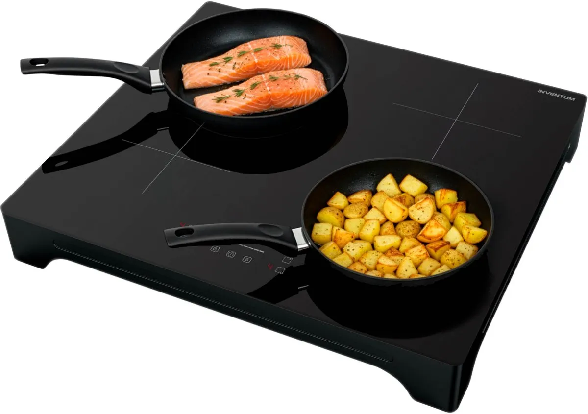 Inventum VKI6010ZWA Inductiekookplaat 4 Zones - 2600W - Zwart