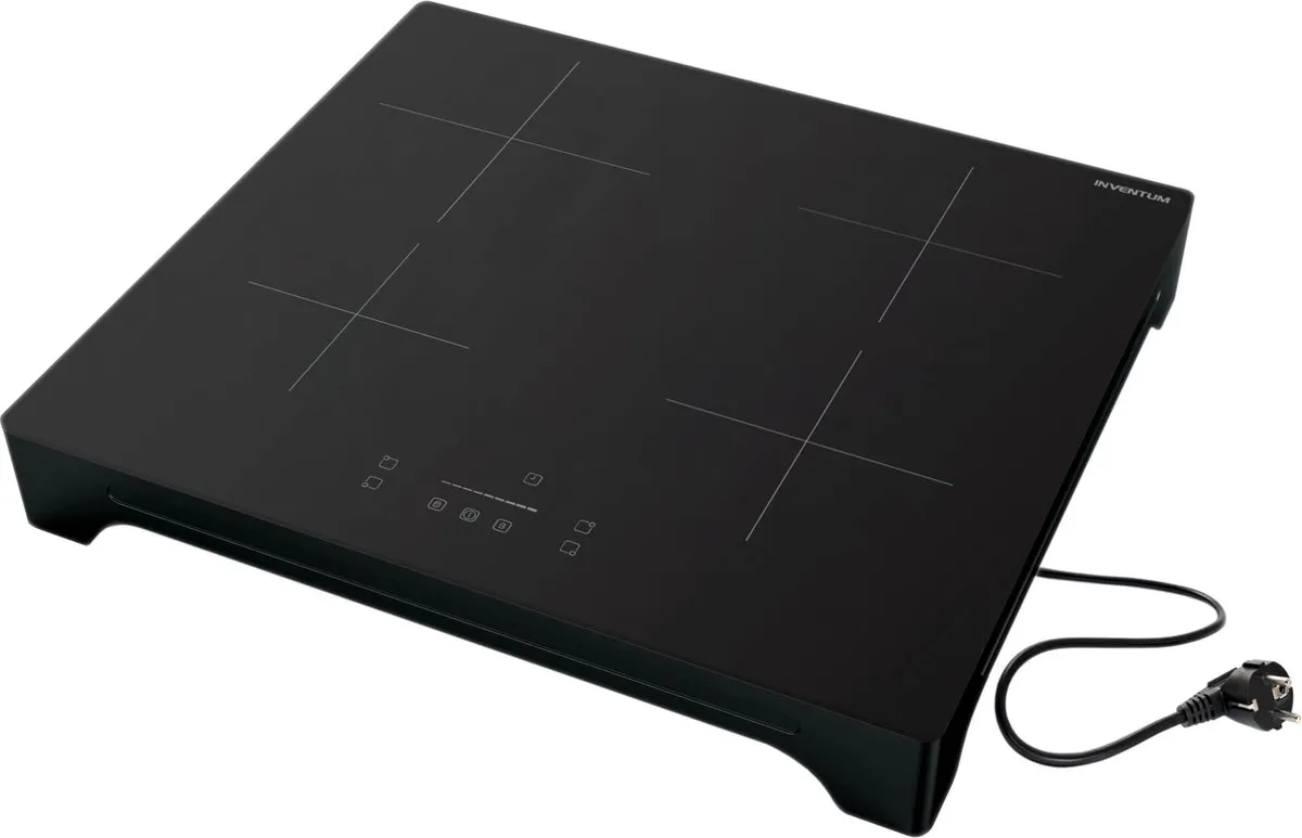 Inventum VKI6010ZWA Inductiekookplaat 4 Zones - 2600W - Zwart