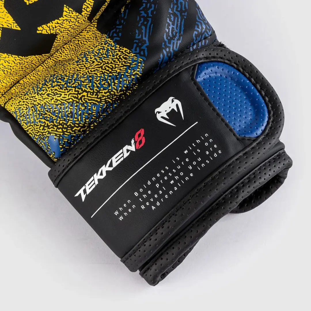 Venum x TEKKEN 8 King MMA Sparringhandschoenen L/XL - Zwart/Geel