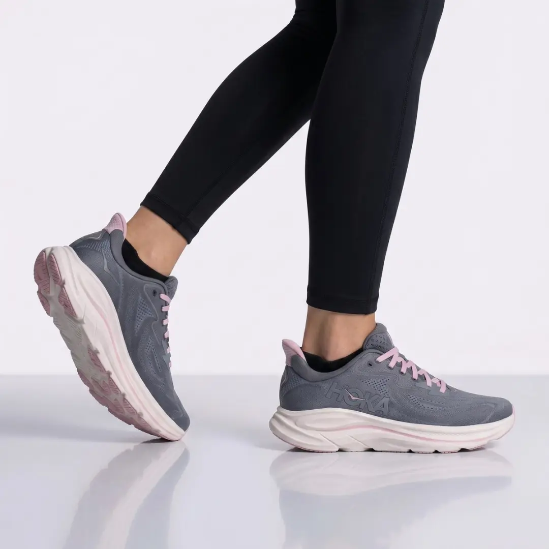 Hoka Clifton 10 W Dames Hardloopschoenen - Grijs - EU 39 1/3