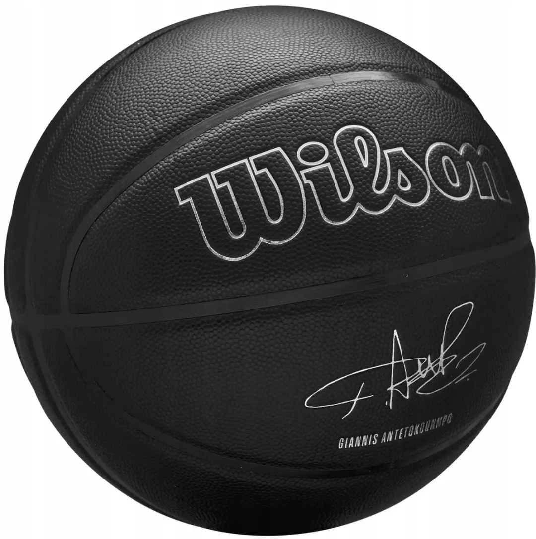 Wilson Giannis Basketbal Maat 7 - Zwart