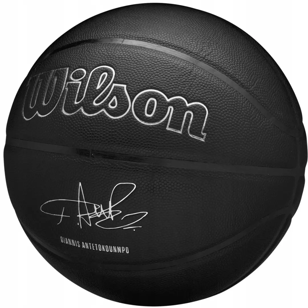 Wilson Giannis Basketbal Maat 7 - Zwart
