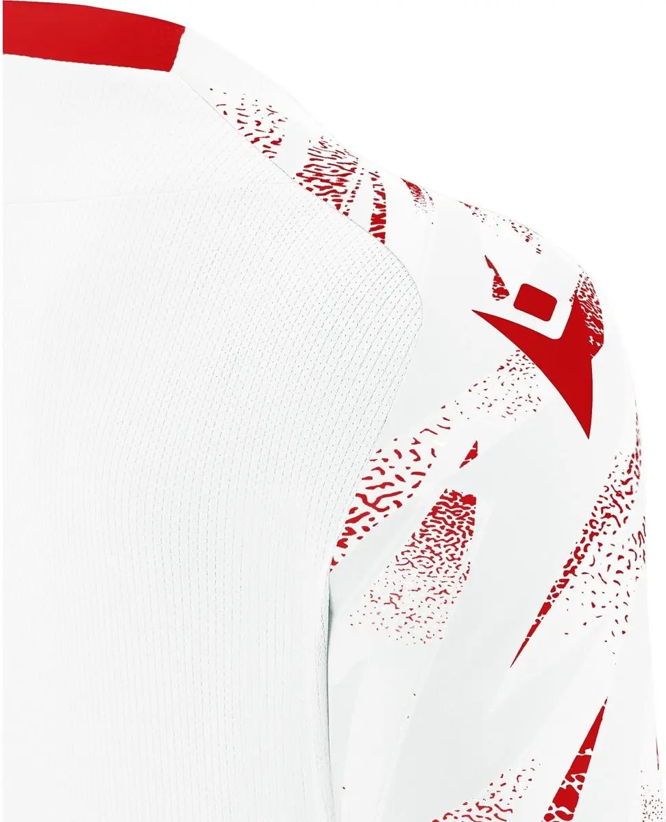 Macron Themis Eco Shirt Heren - Wit/rood XXL