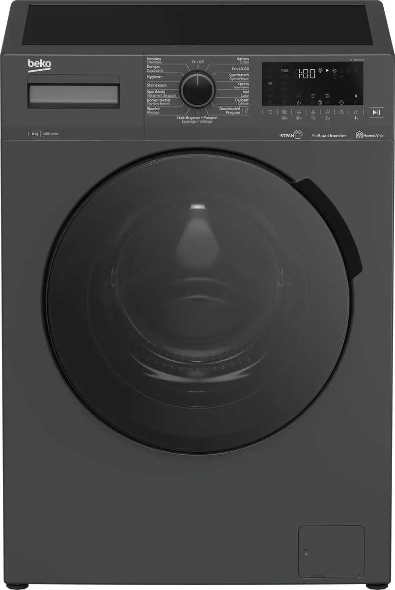 Beko WTV8740A1 Wasmachine 8 kg
