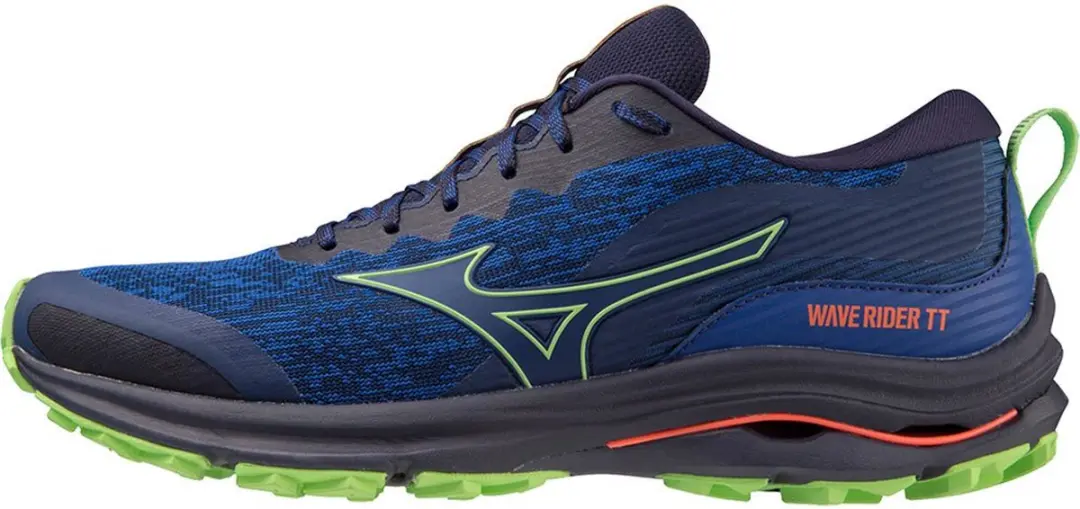 Mizuno Wave Rider TT Trailrunningschoenen Blauw 41