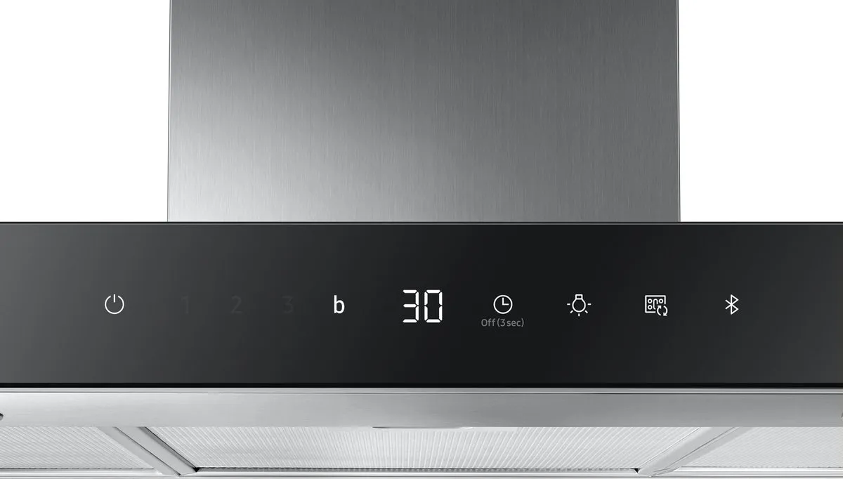 Samsung NK36C5703TS Afzuigkap - 622 m³/u - Wit