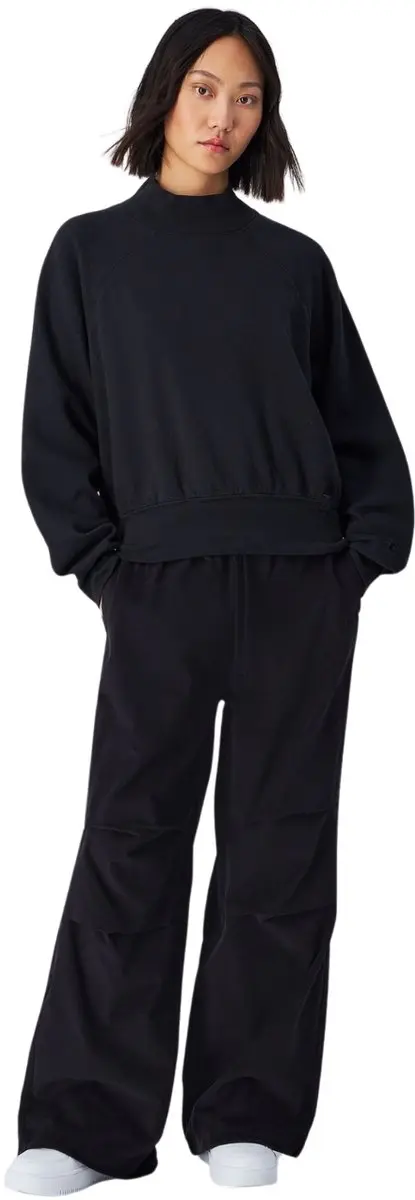 Champion Dames Joggingbroek Parachute - M Zwart