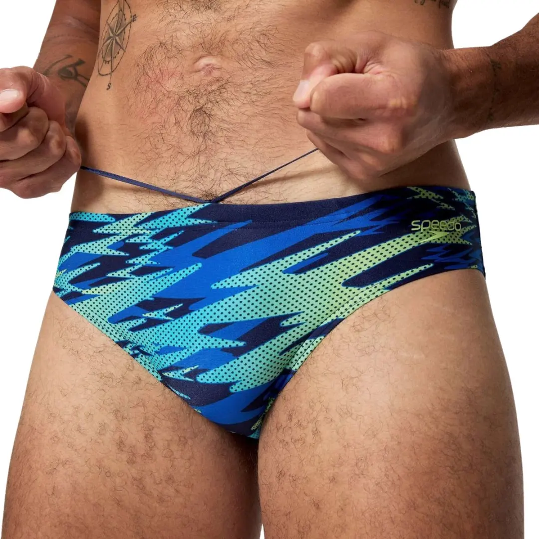 Speedo Hyperboom Splice Brief Heren - XL - Navy - afbeelding 6 van 6