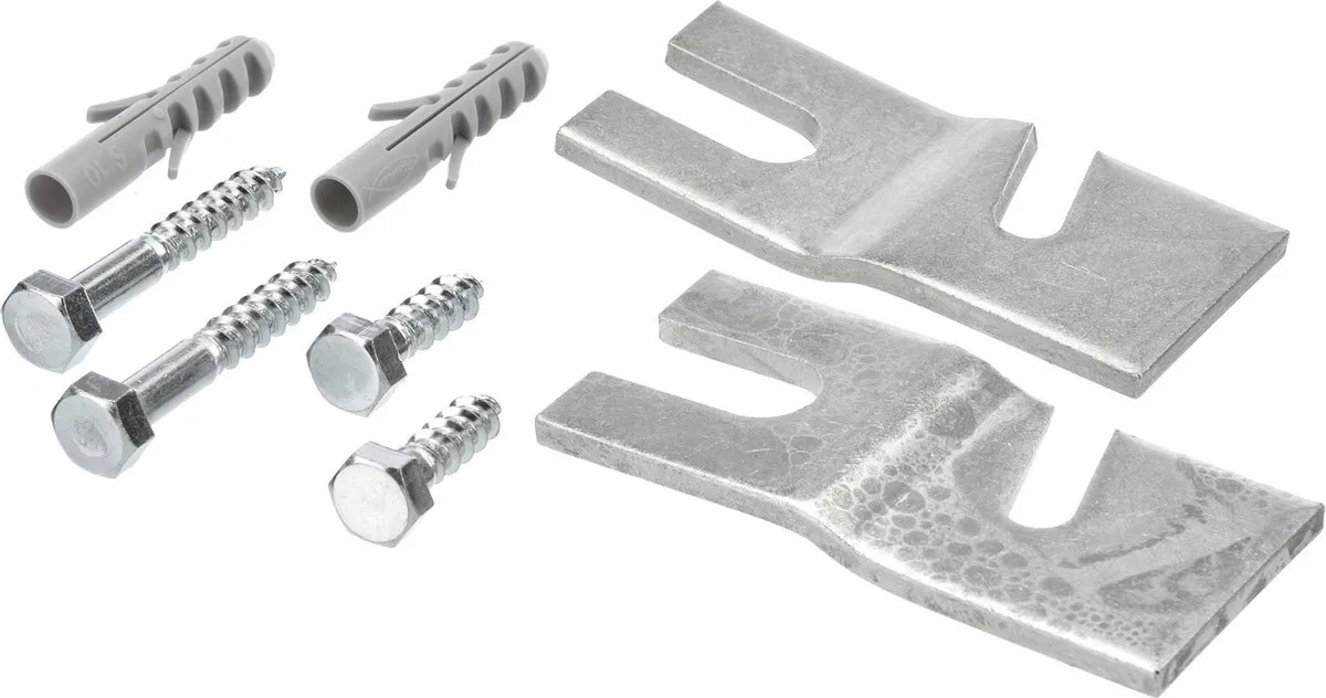 Bosch WMZ2200 Wasmachinevoeten Bevestigingsset - Zilver