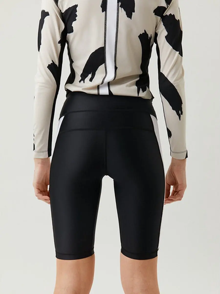 Björn Borg Stripe Bike Short Sportbroek - Vrouwen 40 - Zwart