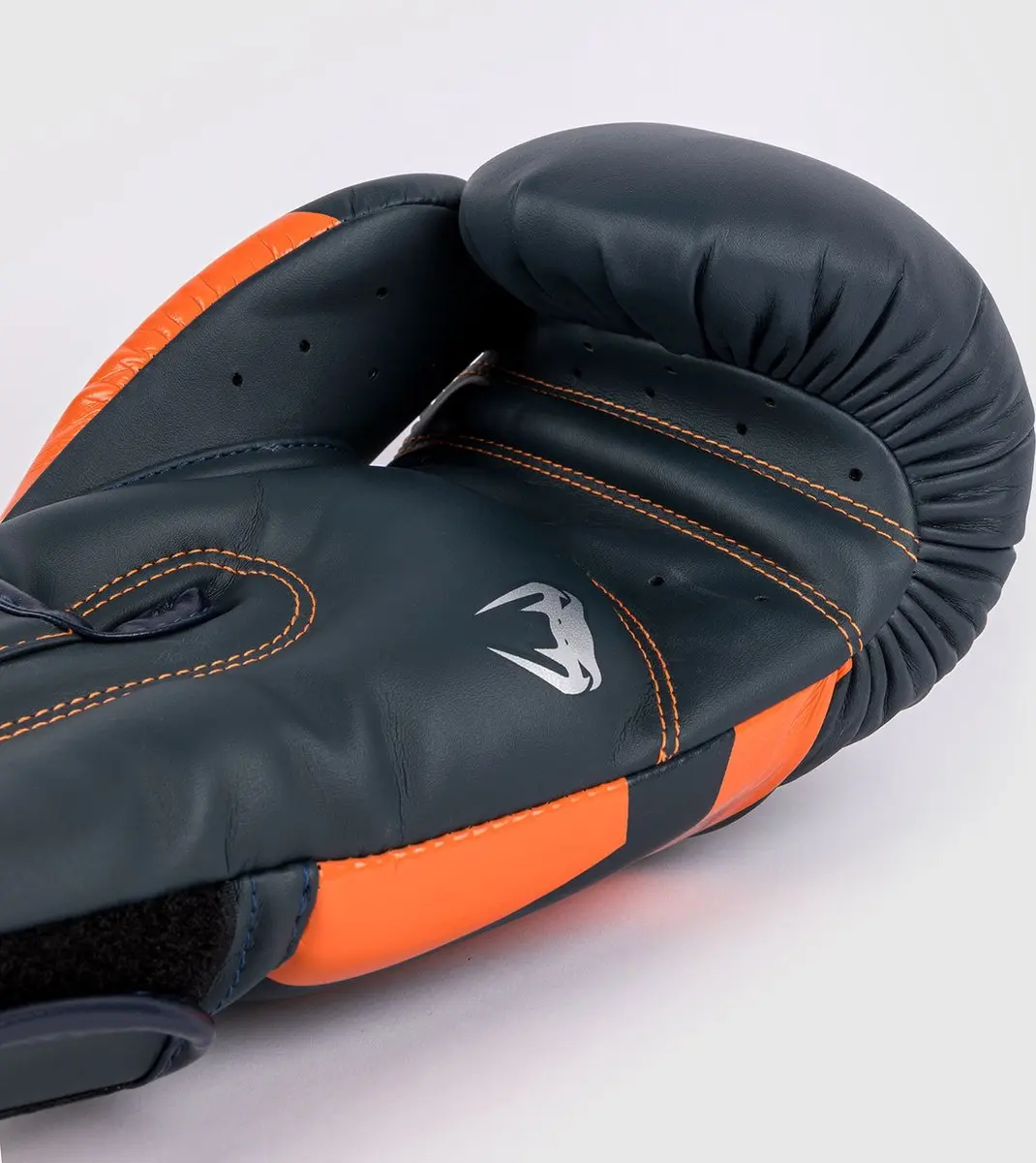 Venum Elite (Kick)Bokshandschoenen 10 oz - Navy/Zilver/Oranje