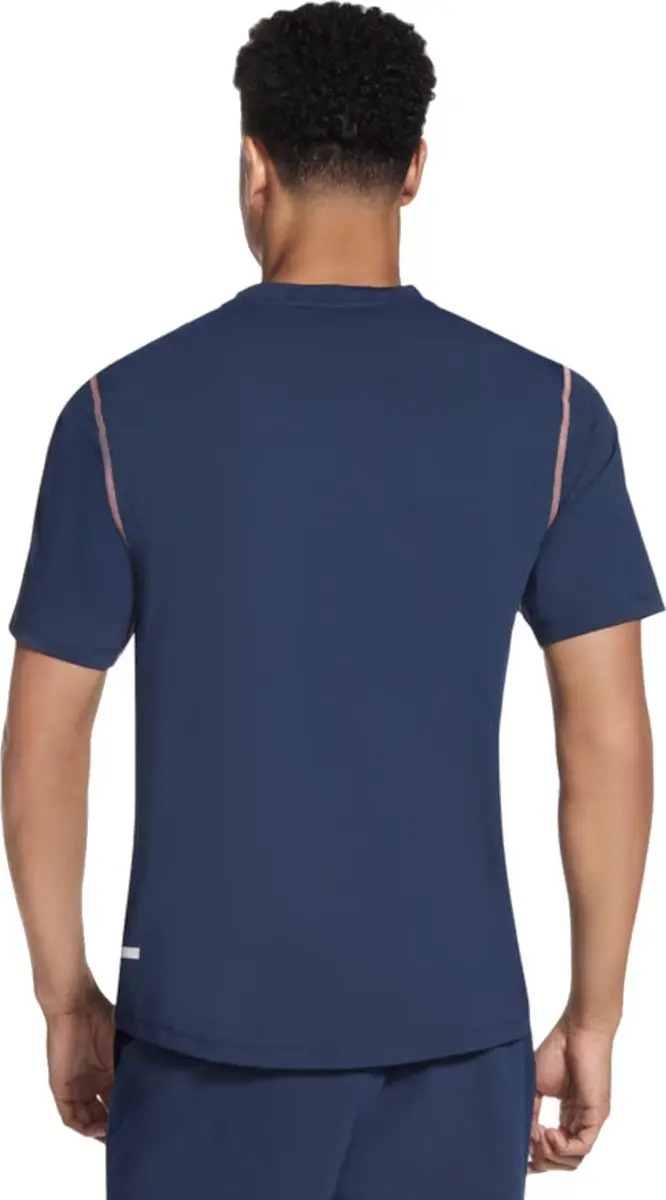 Skechers Go Dri All Day Tee - XL - Marineblauw