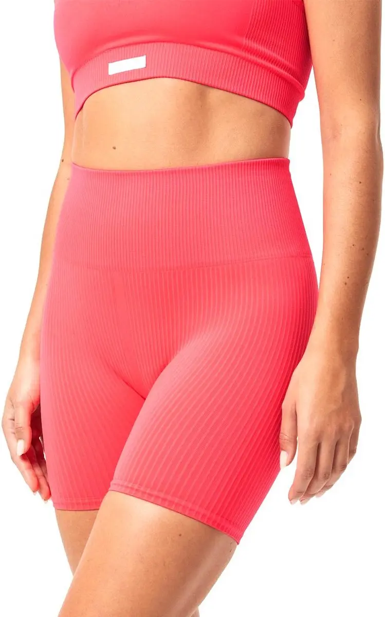 Björn Borg Studio Seamless Rib Shorts - Roze XS