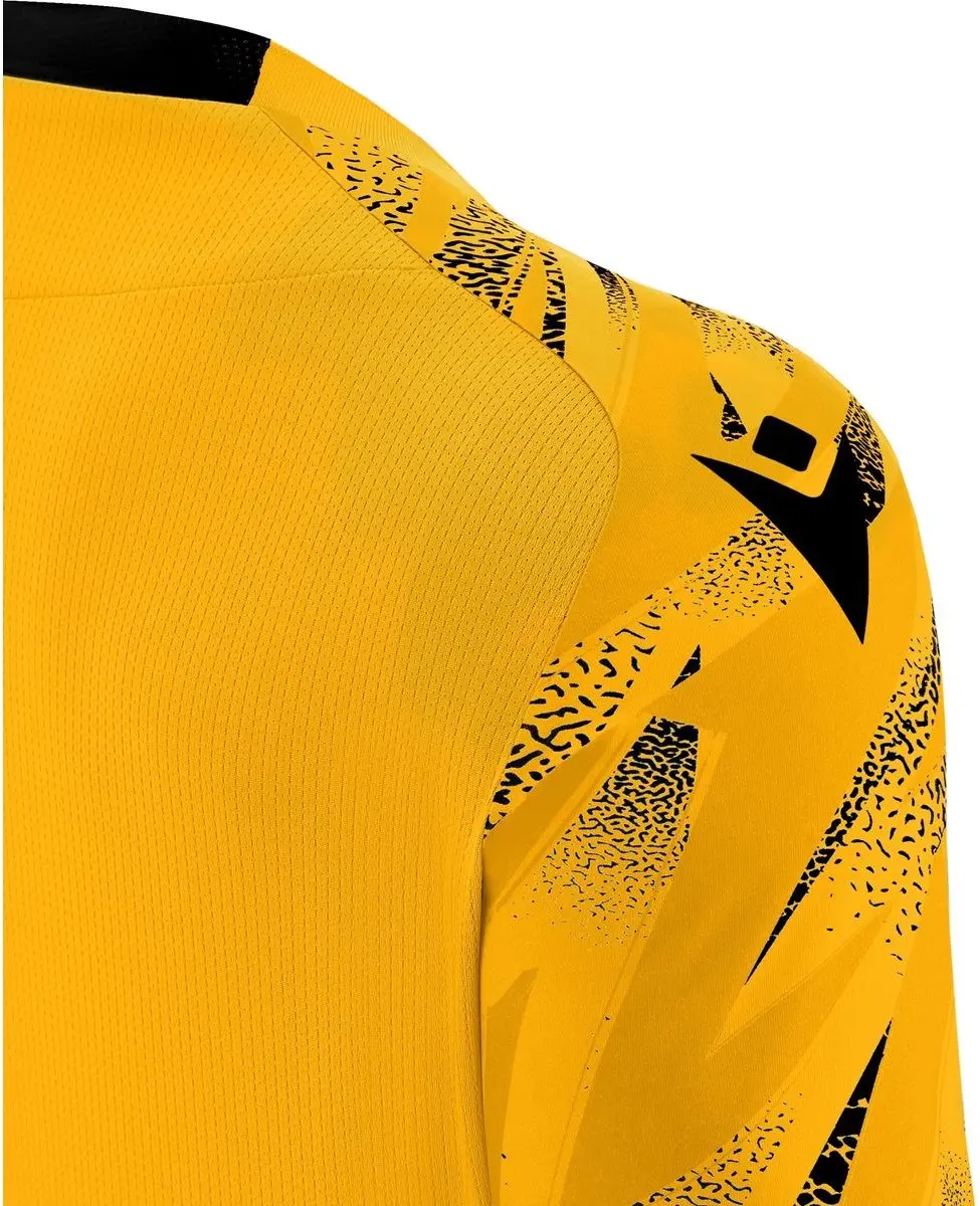 Macron Themis Eco Shirt Heren - M - Amber/Zwart