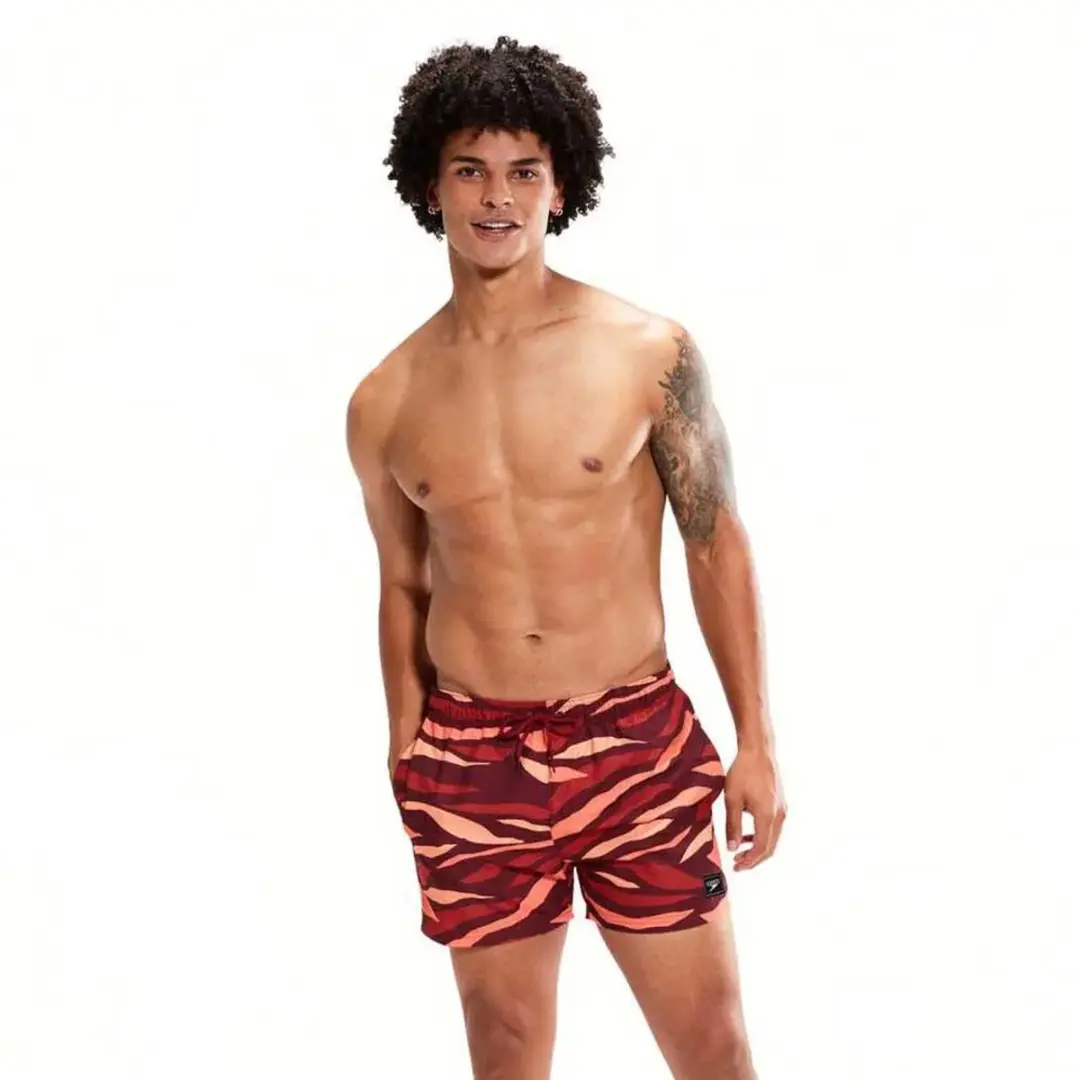 Speedo Printed Leisure Zwembroek - XL - Rood - afbeelding 6 van 6