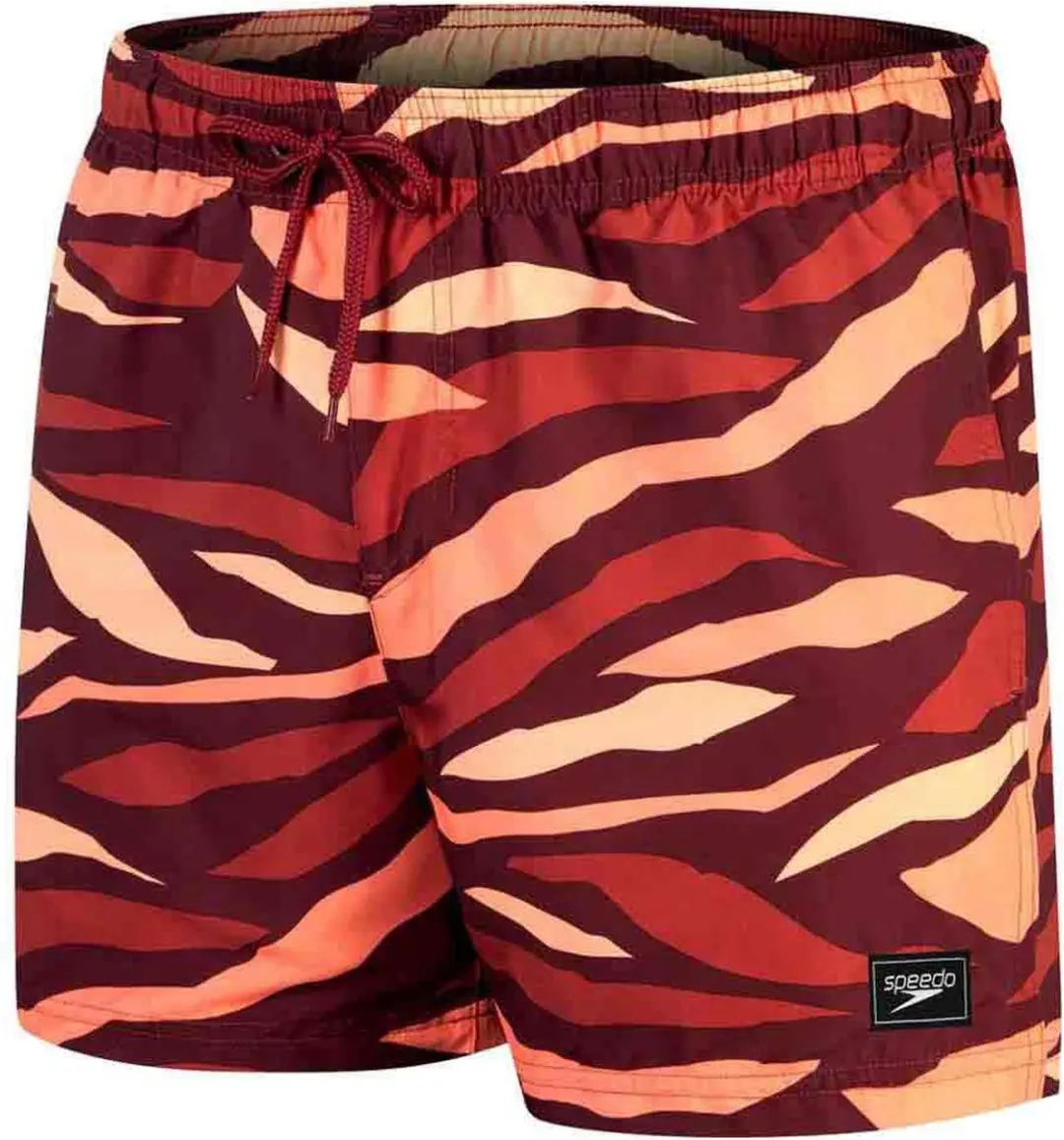 Speedo Printed Leisure Zwembroek - XL - Rood