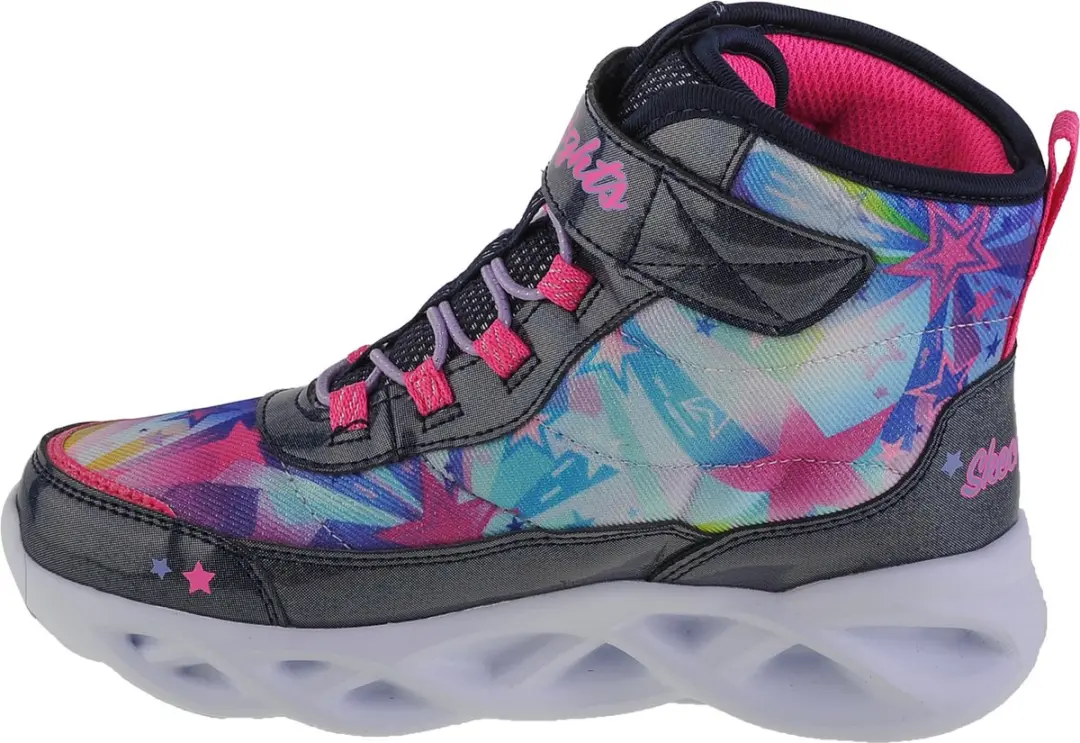 Skechers Twisty Brights Sweet Starz Laarzen 33 - Marineblauw