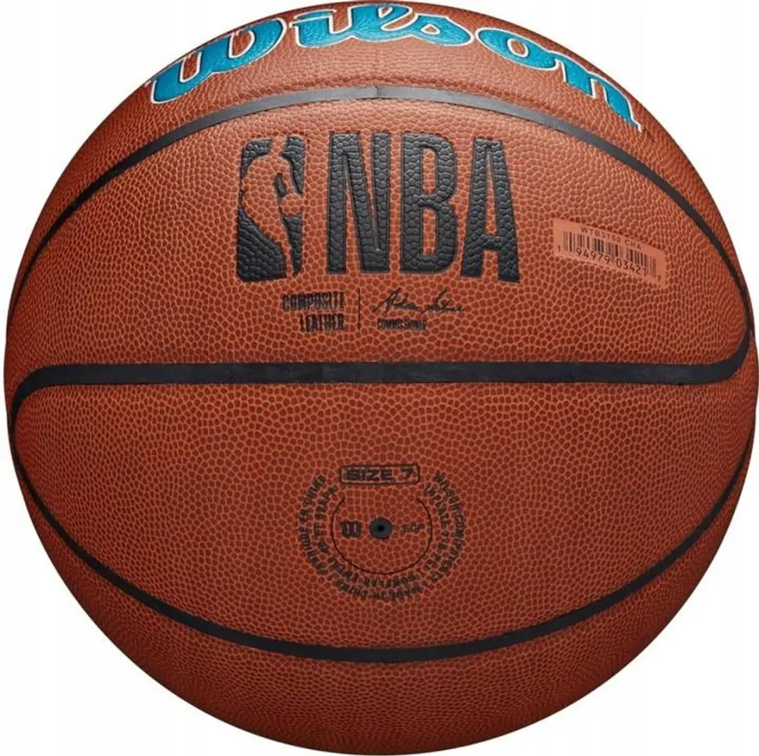 Wilson NBA Charlotte Hornets Basketbal Maat 5 - Blauw