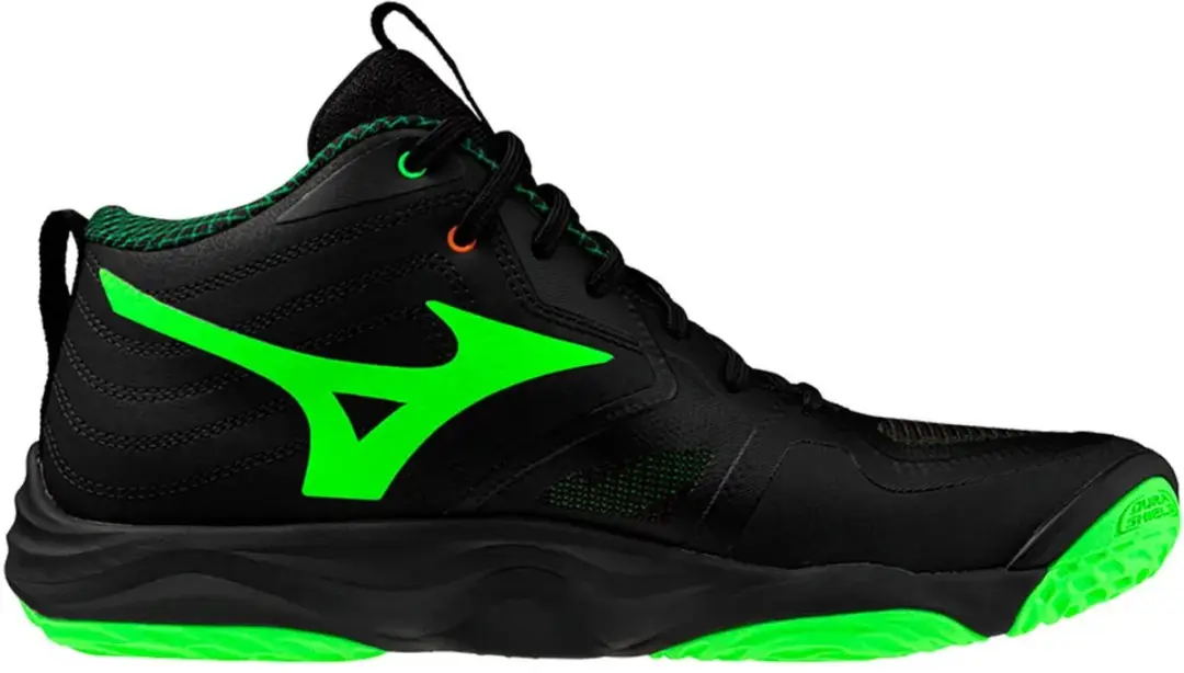 Mizuno Wave Momentum Elite Mid Indoor Sportschoenen 46.5 - Zwart