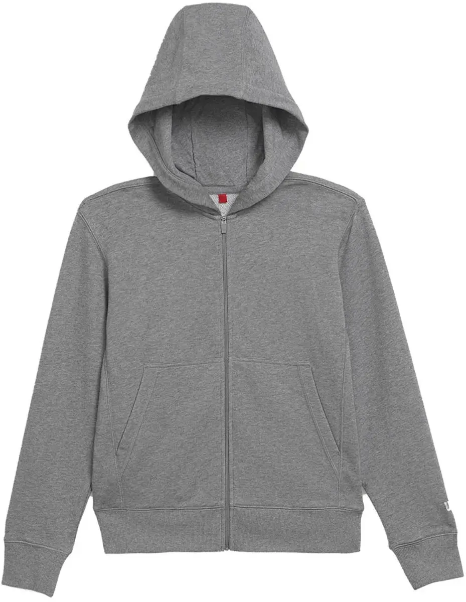 Wilson Team Sweatshirt met rits - S - Medium Gray Heather