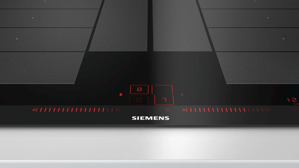 Siemens iQ700 EX875LYE3E Inductiekookplaat 4 Zones - Zwart/RVS