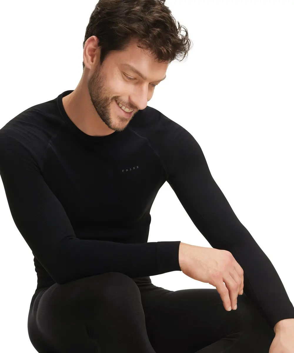 Falke Maximum Warm Long Heren - XL - Zwart