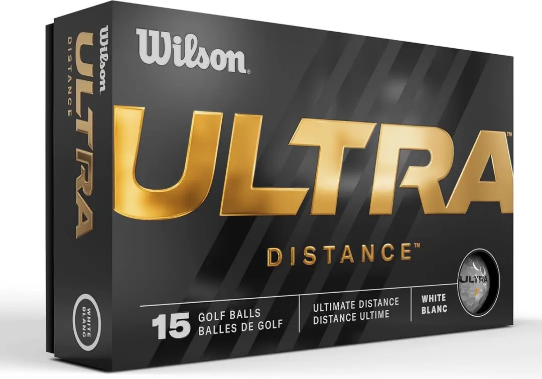 Wilson Ultra Golfballen Wit - 15 Stuks