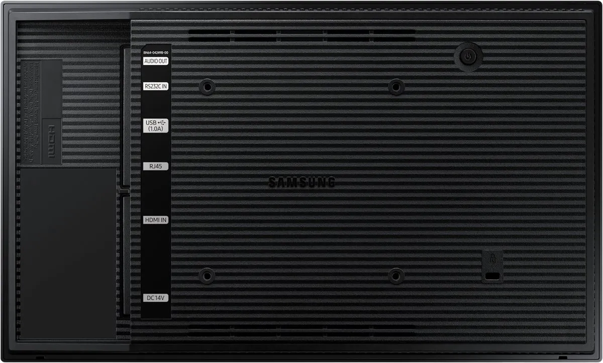 Samsung QB13C 13" Full HD Monitor - 35W - Zwart - afbeelding 6 van 6