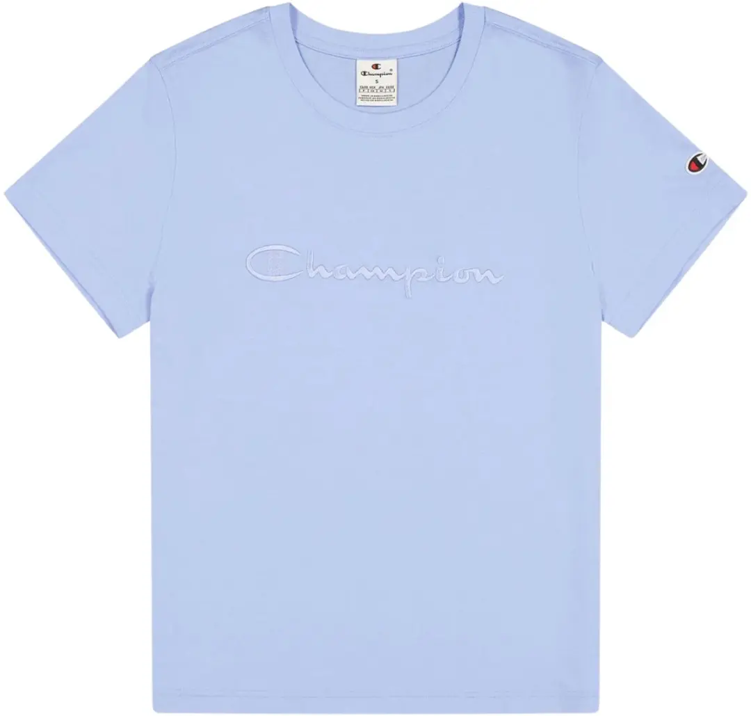 Champion Dames T-shirt SS - Maat S - Hemelsblauw