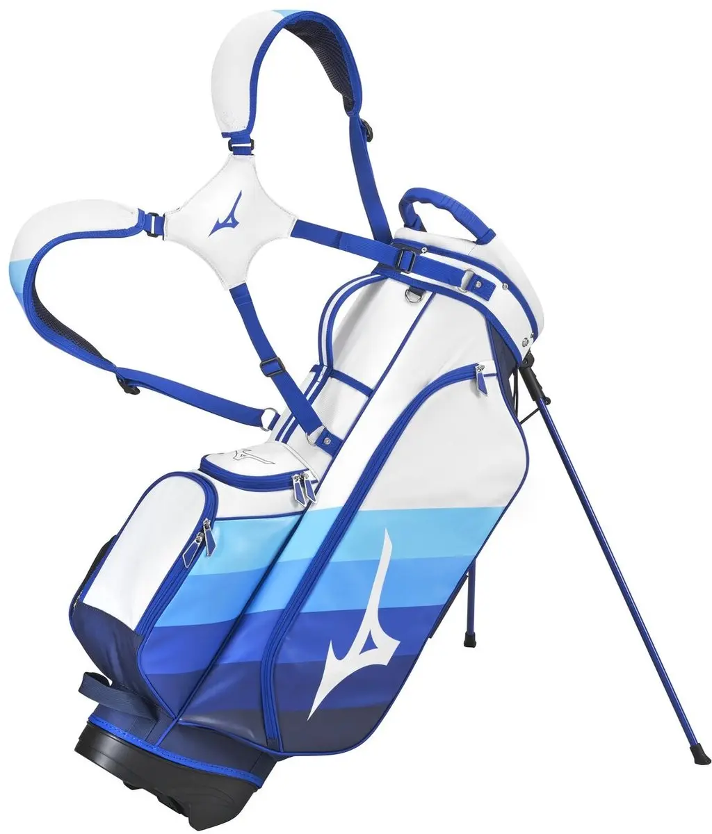Mizuno Tour LW Stand Bag 2025 - Blauw/Wit