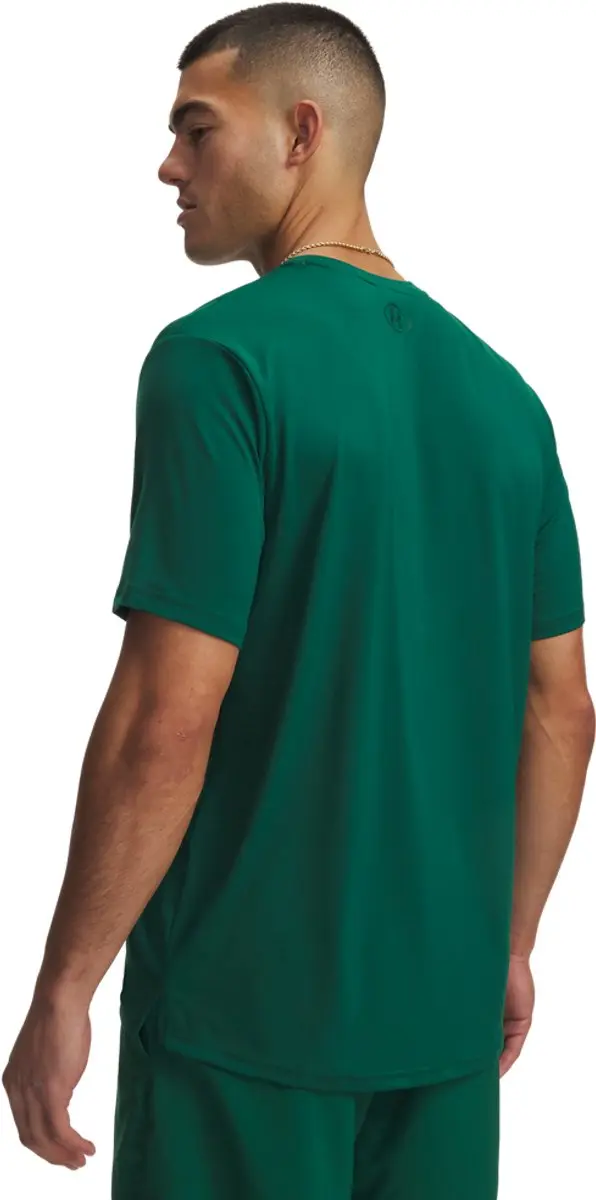 Under Armour Vanish Energy SS Heren Sportshirt - M - Donkergroen