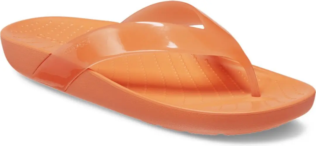 Crocs Splash Flip Japonki Persimmon