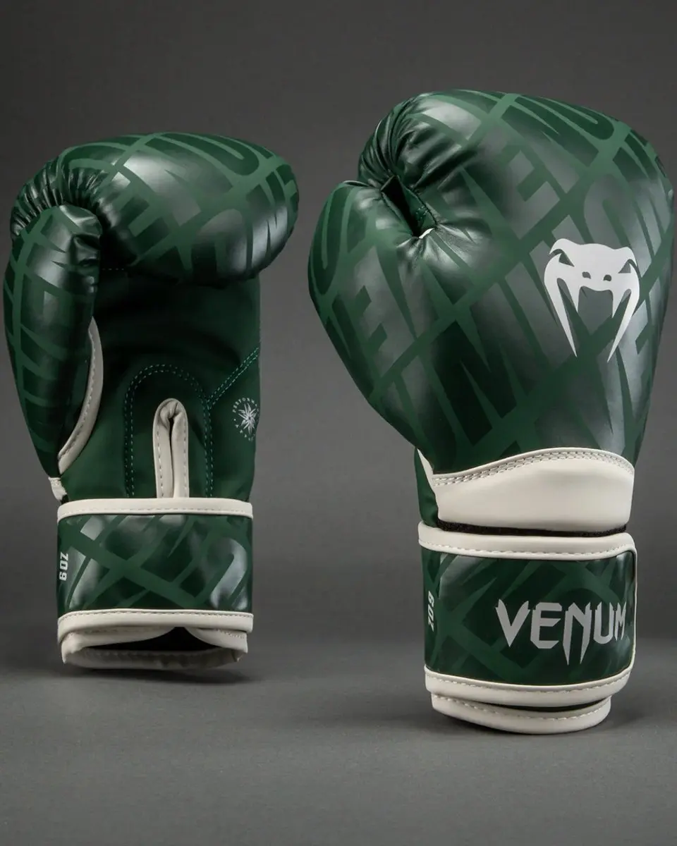 Venum Contender 1.5 XT Kids Bokshandschoenen Forest Green / Off White