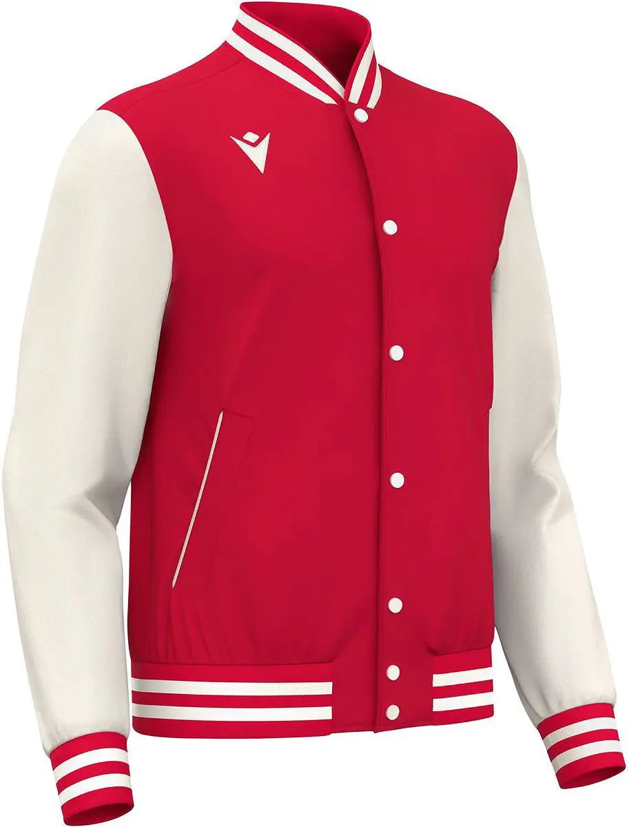 Macron Fiddle Vrijetijdsvest Heren 3801511 - L - Rood/Wit
