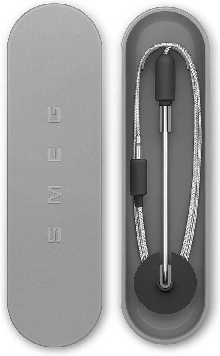 SMEG PIC01BLMEU - Vrijstaande inductiekookplaat - Mat Zwart - Collezione - 2100 Watt - Incl. externe temperatuursonde