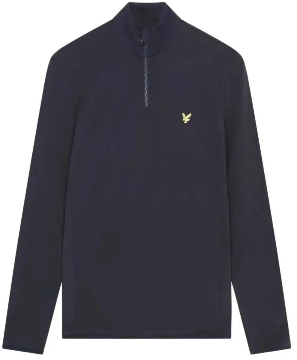Lyle & Scott Tonal Eagle Trui - M L - Dark Navy