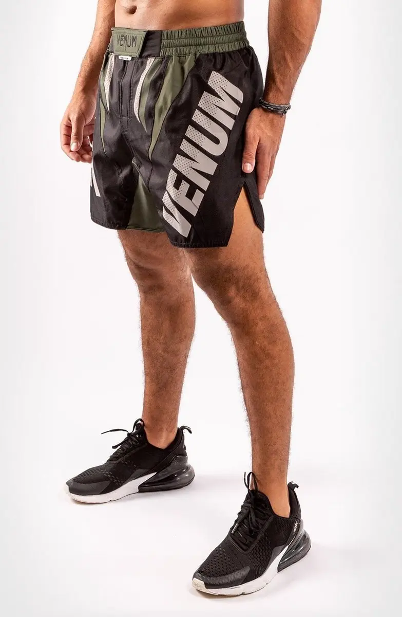 Venum ONE FC Impact Fight Shorts XXL - Zwart/Khaki