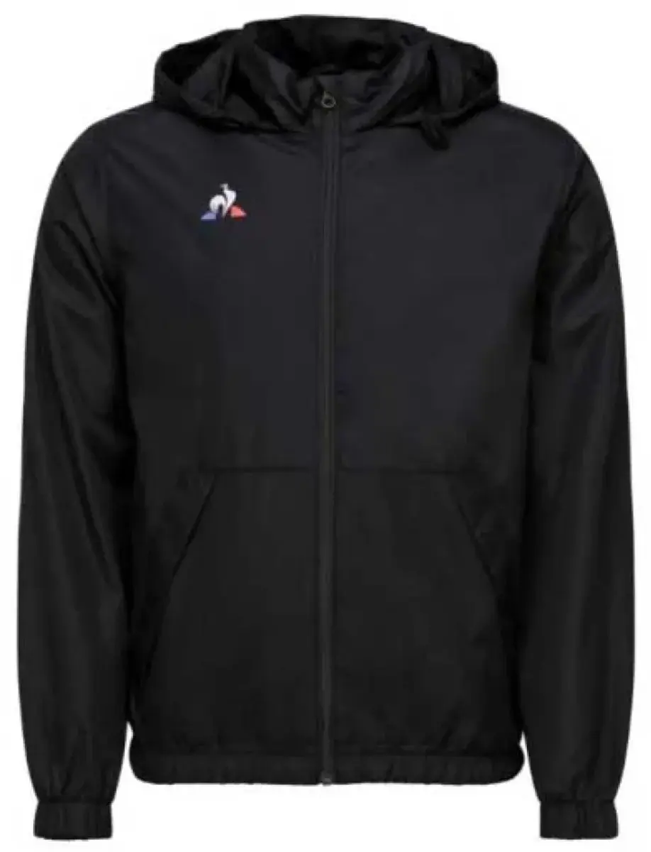 Le Coq Sportif Rain Jas Zwart XXL