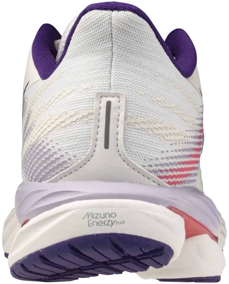 Mizuno Wave Inspire 21 Sportschoenen 38.5 - Offwhite/Dark Purple