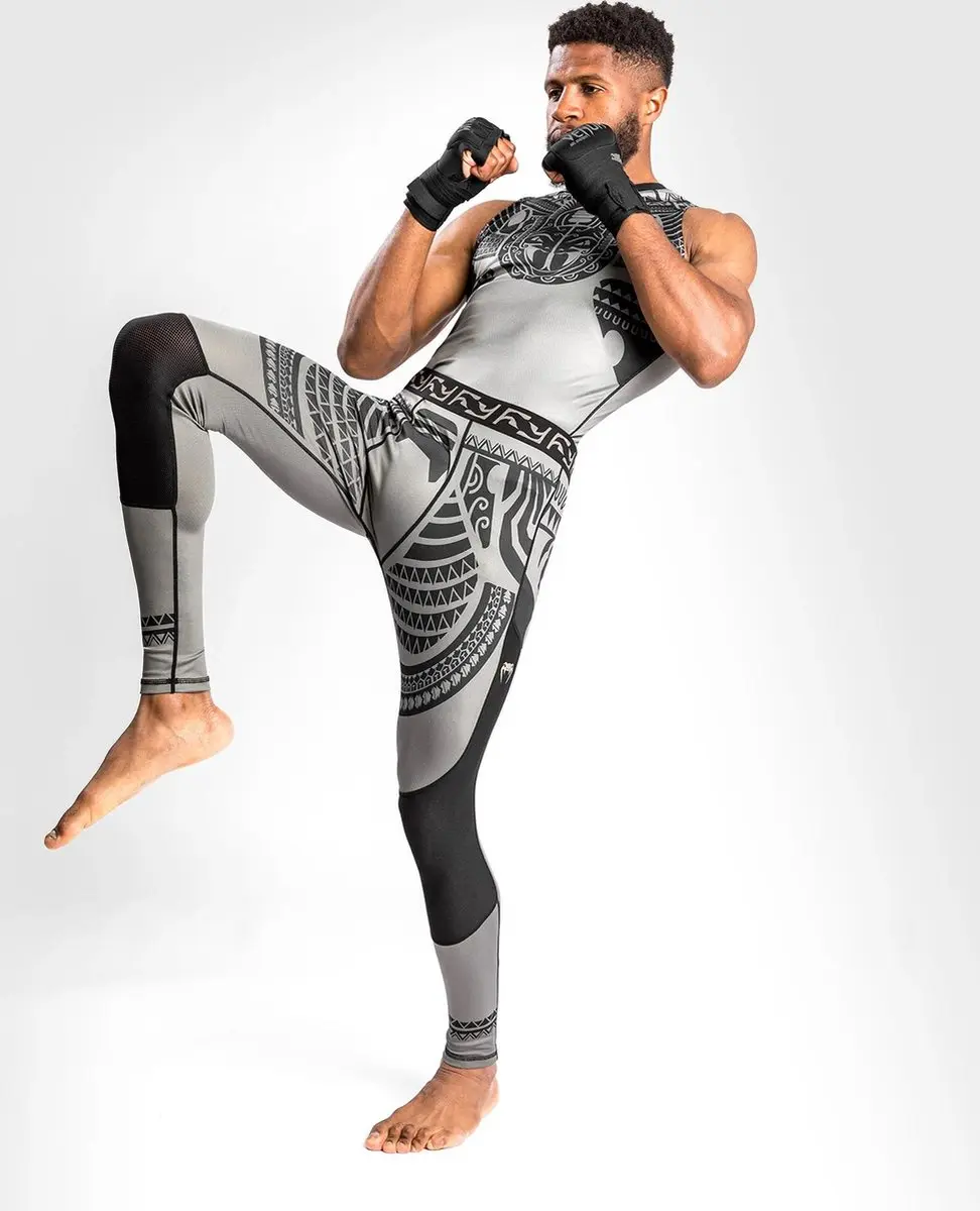 Venum Nakahi Spats Compressiebroek - L - Grijs