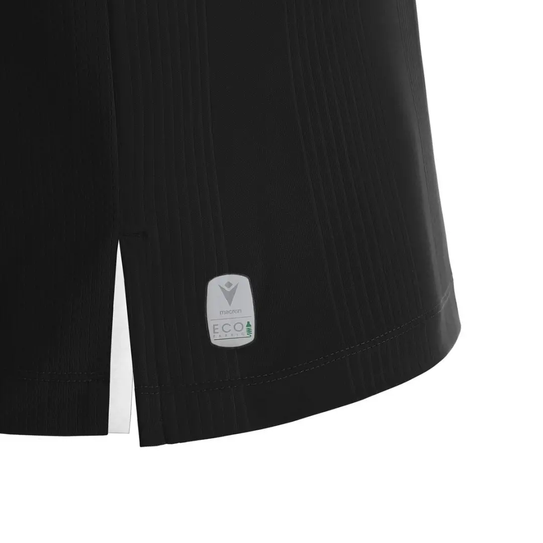 Macron Dienst Scheidsrechtersshirt Korte Mouw Heren M - Zwart