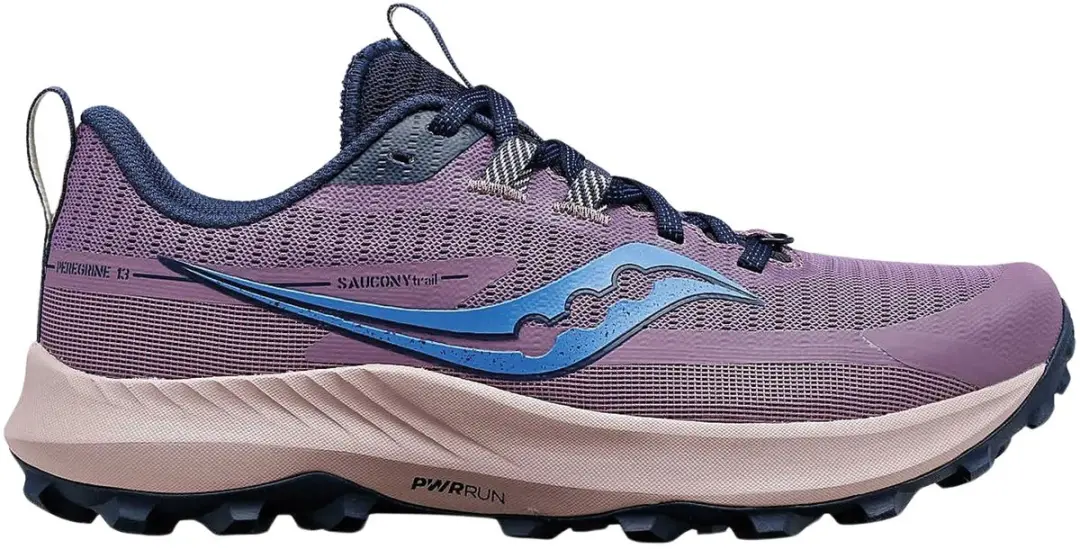 Saucony Peregrine 13 Trailrunningschoenen Dames - 38 - Paars/Blauw