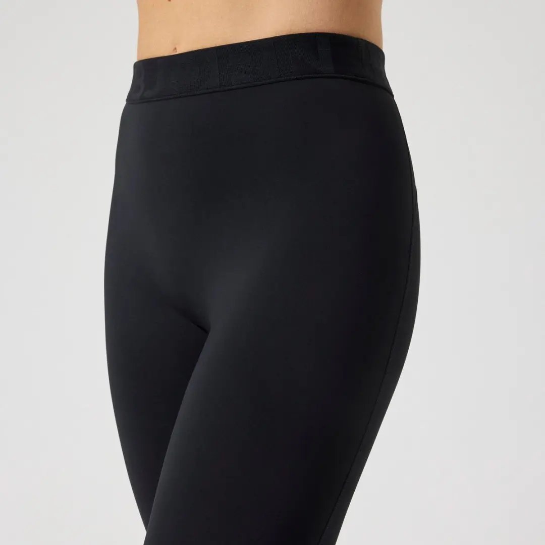 Björn Borg Lange Sportbroek Dames L - Gerecycled Polyester - Zwart - afbeelding 6 van 6