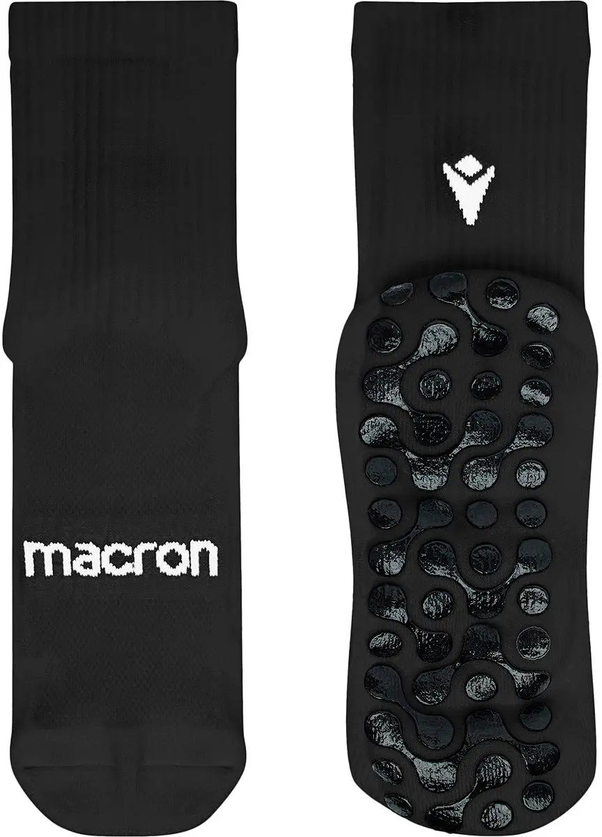 Macron Gripfit Gripsokken 43/46 - Zwart