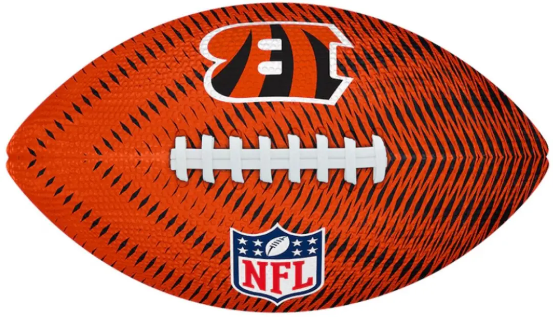 Wilson NFL Team Tailgate Football Junior Bengals